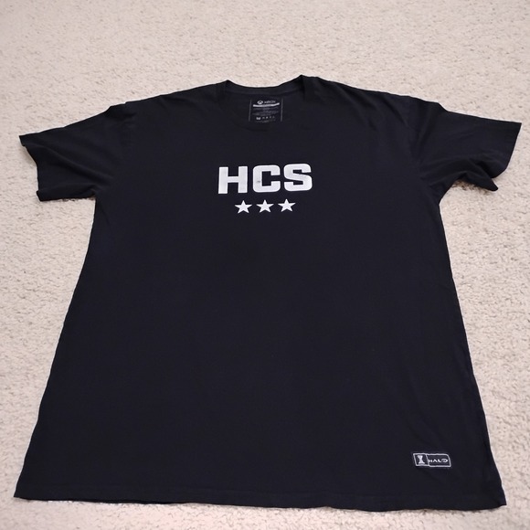 Xbox Other - Halo Shirt Mens 2XL Black World Championship Xbox Gaming Microsoft Logo USA Made